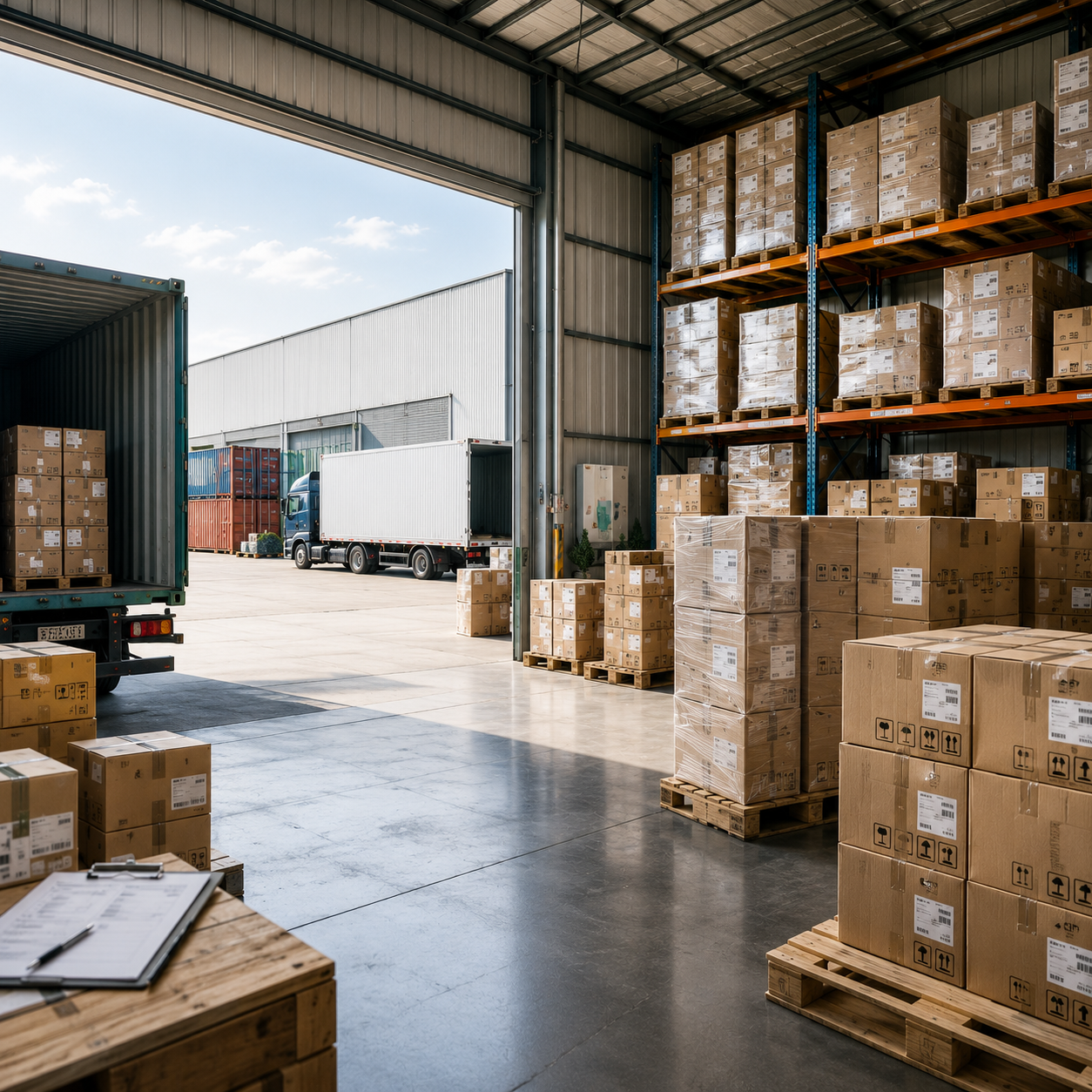 HBMC supply and distribution operations